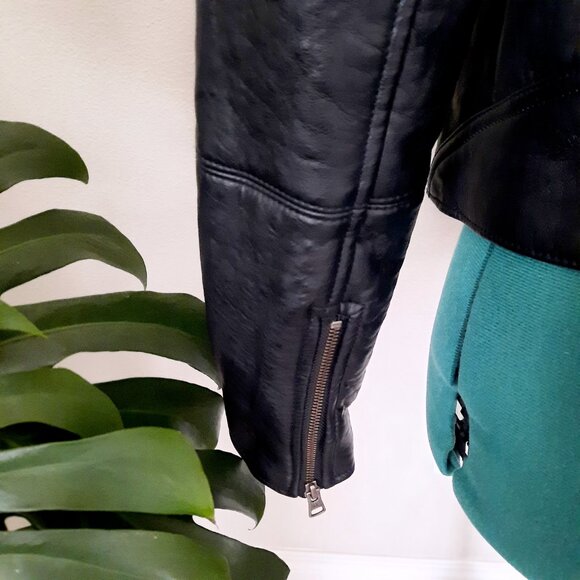 American Eagle Outfitters Black Bomber Jacket - Picture 9 of 9